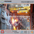 Steel factory double girder overhead foundry crane
